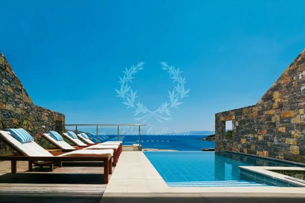 Exclusive Luxury Seafront Villa for Rent in Crete - Greece | Elounda | Private Pool | Sea & Sunrise View 