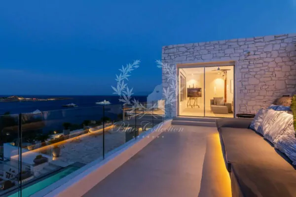 Luxury Villa for Rent in Mykonos – Greece | Agios Lazaros – Psarou Beach | Private Pool | Sea View | Sleeps 12 | 6 Bedrooms | 7 Bathrooms | REF: 180412352 | CODE: AL-5
