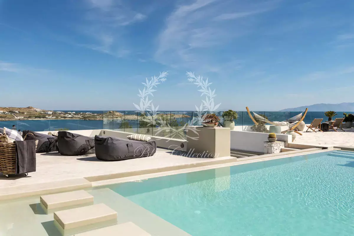 Luxury Villa for Rent in Mykonos - Agios Lazaros | Private Heated Pool | Sea View | AL-5