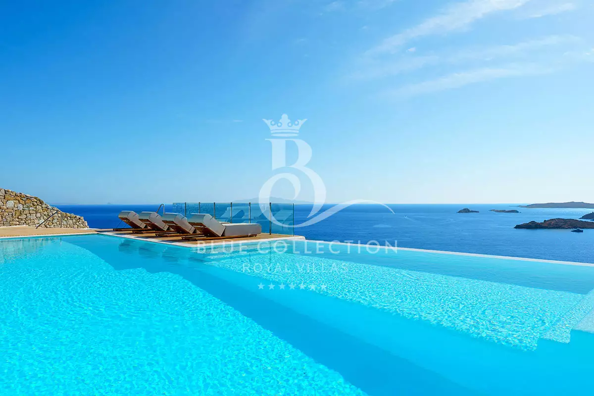 Private Luxury Villa for Rent in Mykonos - Agios Lazaros | Private Infinity Pool | Sea View | ALN-3