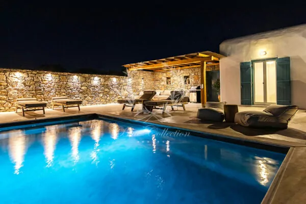 Private Villa for Rent in Mykonos – Greece | Kalo Livadi | Private Heated Pool | Sea & Sunrise views | Sleeps 4 | 2 Bedrooms | 2 Bathrooms | REF: 180412354 | CODE: KLV-2