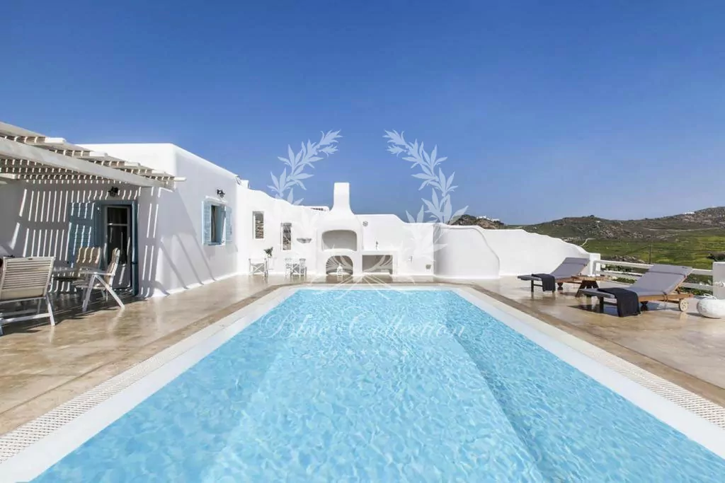 Elegant Villa for Rent in Mykonos - Greece | Kalafatis | Private Pool | Sea & Sunrise View | Sleeps 10 | 5 Bedrooms | 4 Bathrooms | REF: 180412353 | CODE: RVL-4