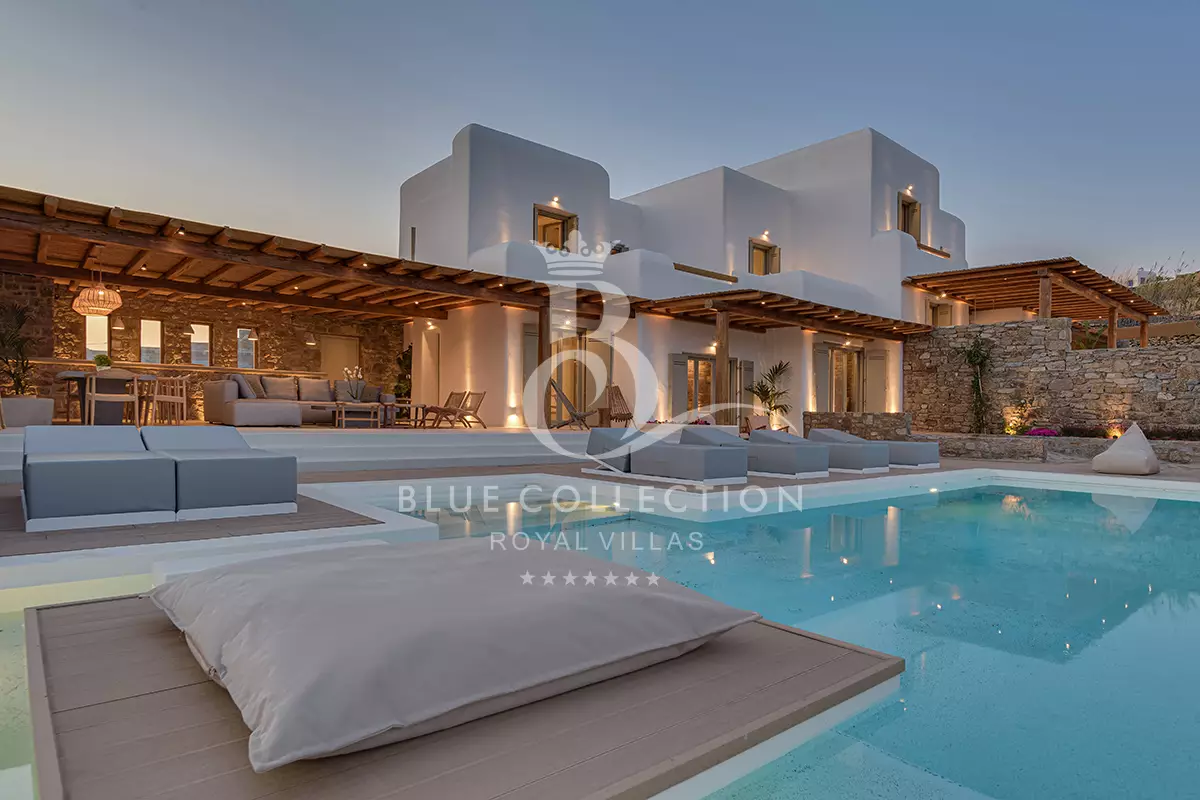 Private Villa for Sale in Mykonos – Greece | Kalafatis | REF: 180412360 | CODE: KDO-2 | Private Infinity Pool | Sea & Sunrise View | Sleeps 10 | 5 Bedrooms | 5 Bathrooms
