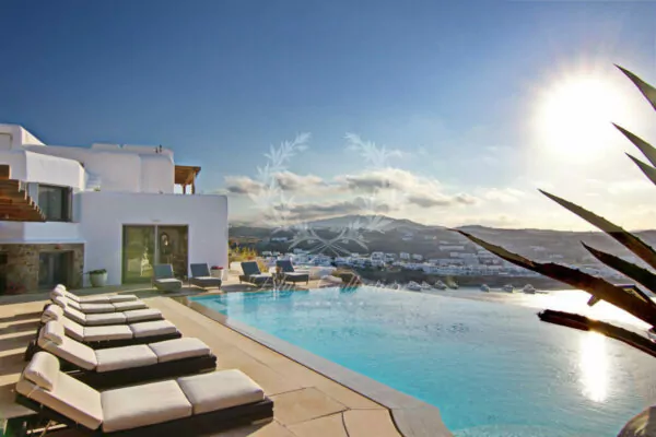 Private Villa for Sale in Mykonos  Greece | Agios Lazaros - Psarou Beach | Private Pool | Sea & Sunrise view | Sleeps 16 | 8 Bedrooms | 9 Bathrooms | REF: 180412374 | CODE: AGB