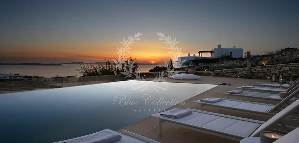 Executive Villa for Sale in Mykonos – Greece | Agios Ioannis (St. John) | Private Infinity Pool | Sea & Sunset View 