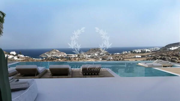 Private Villas Complex for Sale in Mykonos – Greece | Kalafatis | 4 Private Infinity Pools | Sea & Sunrise View | Sleeps 28 | 14 Bedrooms | 14 Bathrooms | REF: 180412363 | CODE: KDC
