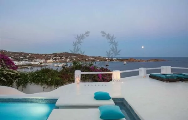 Private Villa for Rent in Mykonos – Greece | Psarou Beach | Private Pool | Sea & Sunrise view | Sleeps 14 | 6 Bedrooms | 6 Bathrooms | REF: 180412365 | CODE: PLK-1