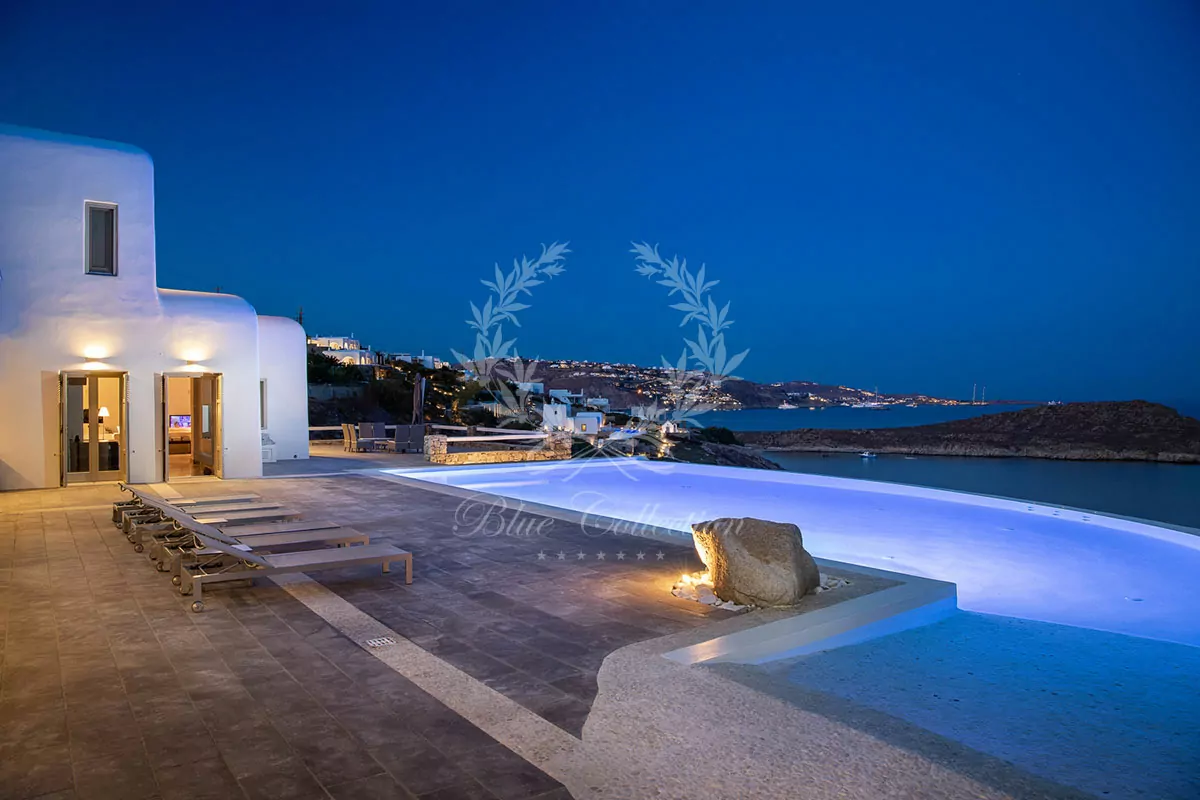 Luxury Villa for Sale in Mykonos – Greece | Aleomandra | Private Infinity Pool | Sea & Sunset views | Sleeps 17 | 9 Bedrooms | 7 Bathrooms | REF: 180412380 | CODE: ACN-1