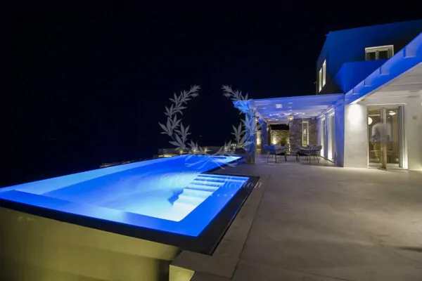 Private Villa for Rent in Mykonos – Greece | Elia | Private Infinity Pool | Sea & Sunrise view | Sleeps 14 | 7 Bedrooms | 7 Bathrooms | REF: 180412382 | CODE: ELS-1