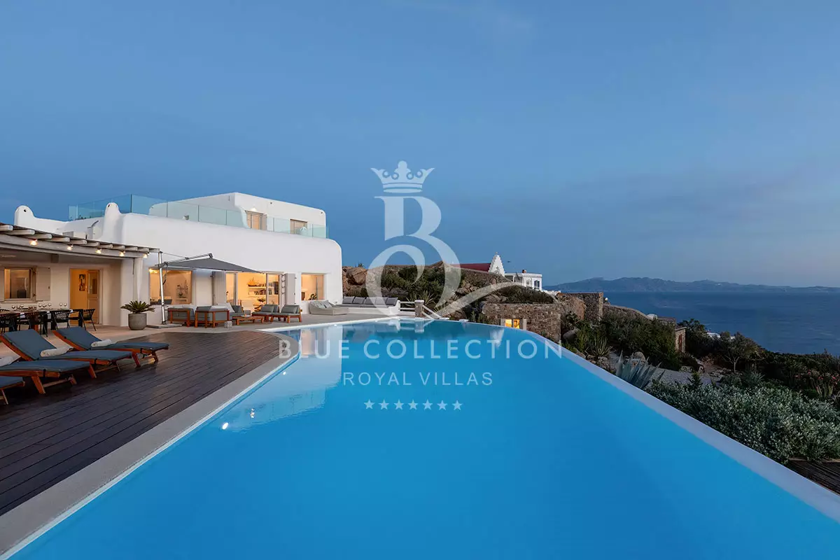Private Villa for Rent in Mykonos – Agios Lazaros (Psarou) | Private Heated Pool | Sea View | ALA-1