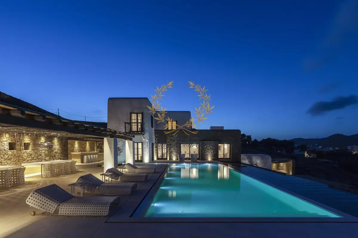 Private Villa for Rent in Mykonos - Kalafatis (Agia Anna) | Private Infinity Pool | Sea views | KFS-1