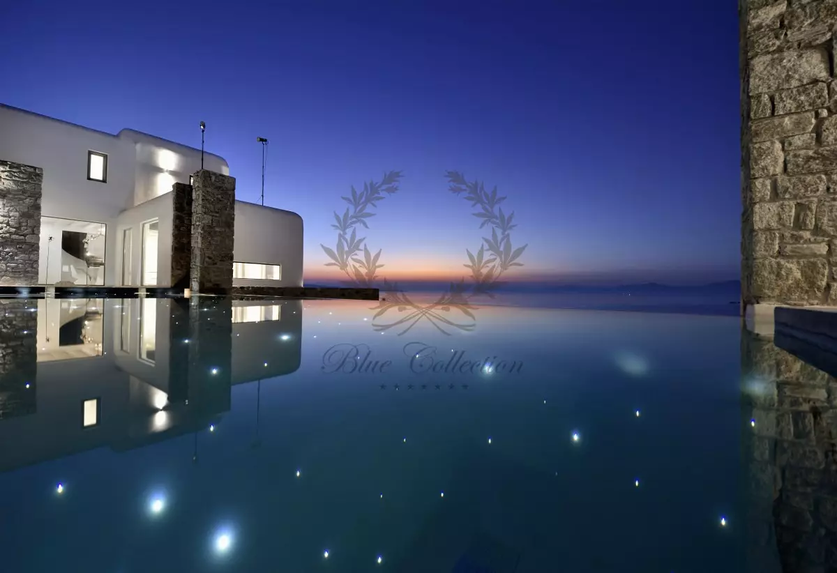 Luxury Villa for Rent in Mykonos – Aleomandra | Private Infinity Pool | Sea & Sunset views | ADR-2