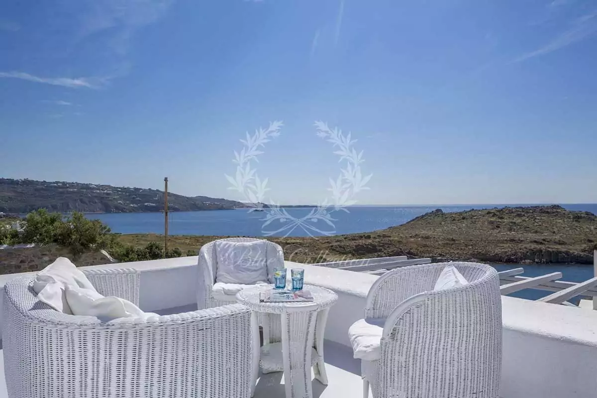 Private Villa for Rent in Mykonos – Greece | Aleomandra | Private Beach | Sea & Sunrise Views 