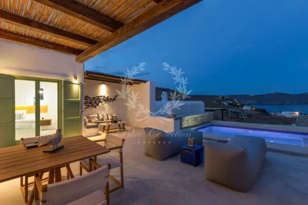 Private Suite for Rent in Mykonos – Greece | Panormos | Private Pool | Sea & Sunset View | Sleeps 2 | 1 Bedroom | 1 Bathroom | REF: 180412117 | CODE: PNR-8