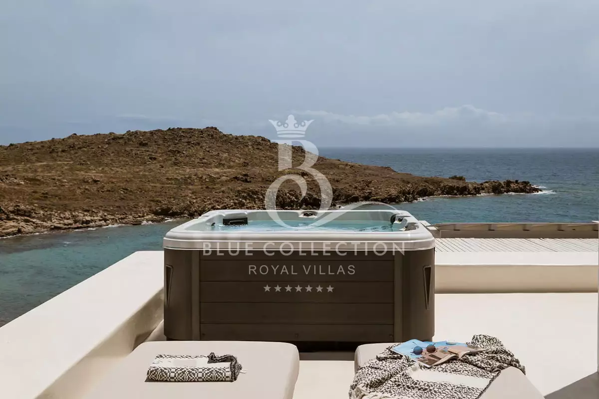 Luxury Villa for Rent in Mykonos – Aleomandra | Outdoor Private Jacuzzi & Private Beach | Sea View | CDM-8