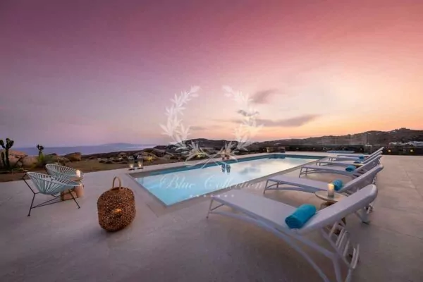Private Luxury Villa for Rent in Mykonos – Greece | Super Paradise | Private Infinity Pool | Sea & Sunrise Views | Sleeps 12 | 5 Bedrooms | 5 Bathrooms | REF: 180412416 | CODE: SPC-2
