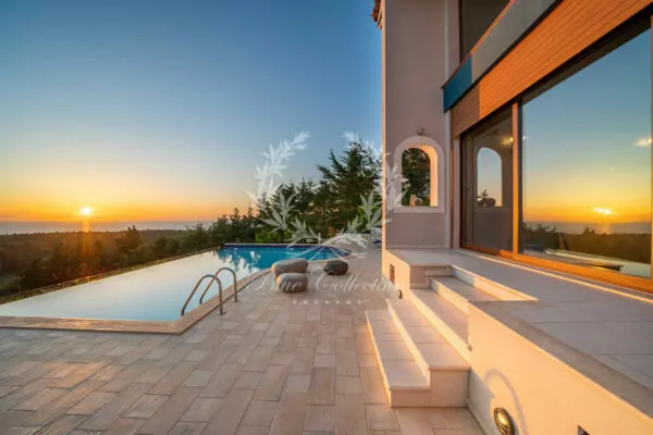 Luxury Villa for Rent in Kefalonia – Greece | Private Infinity Pool | Sea & Sunset View 
