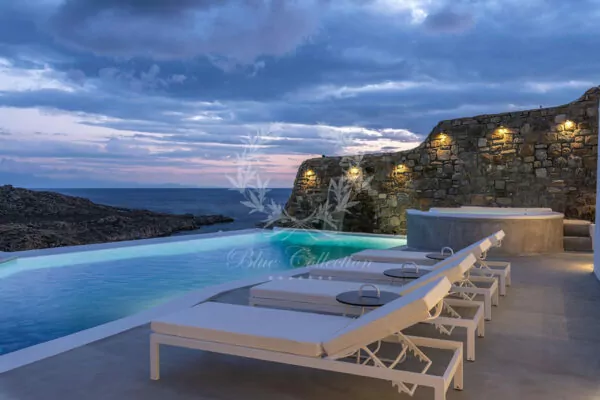 Luxury Villa for Rent in Mykonos – Greece | Aleomandra | Private Infinity Pool | Sea & Sunrise views | Sleeps 16 | 8 Bedrooms | 9 Bathrooms | REF: 180412445 | CODE: ALK-2