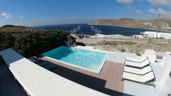 Private Villa for Rent in Mykonos – Greece | Kalo Livadi | Private Infinity Pool | Sea & Sunset views | Sleeps 8 | 4 Bedrooms | 4 Bathrooms | REF: 180412452 | CODE: RVL-5