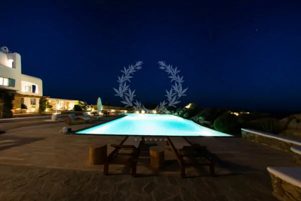 Private Villa for Rent in Mykonos – Greece | Super Paradise | Private Infinity Pool | Sea & Sunset Views | Sleeps 18 | 9 Bedrooms | 8 Bathrooms | REF: 180412448 | CODE: SPC-3