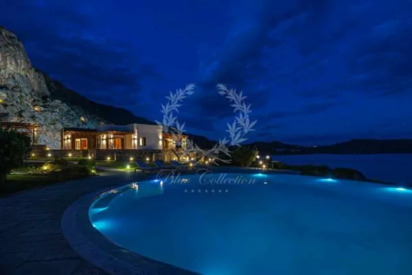 Deluxe & Private 2-Villas Complex for Rent in Crete – Greece | Sitia | Private Pool | Sea & Sunrise View | Sleeps 28 | 8 & 6 Bedrooms | 12 & 9 Bathrooms | REF: 180412412 | CODE: CRT-10