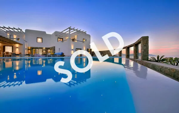 Luxury Villa for Sale in Mykonos - Greece | Kanalia | Private Infinity Pool | Mykonos & Sea View 