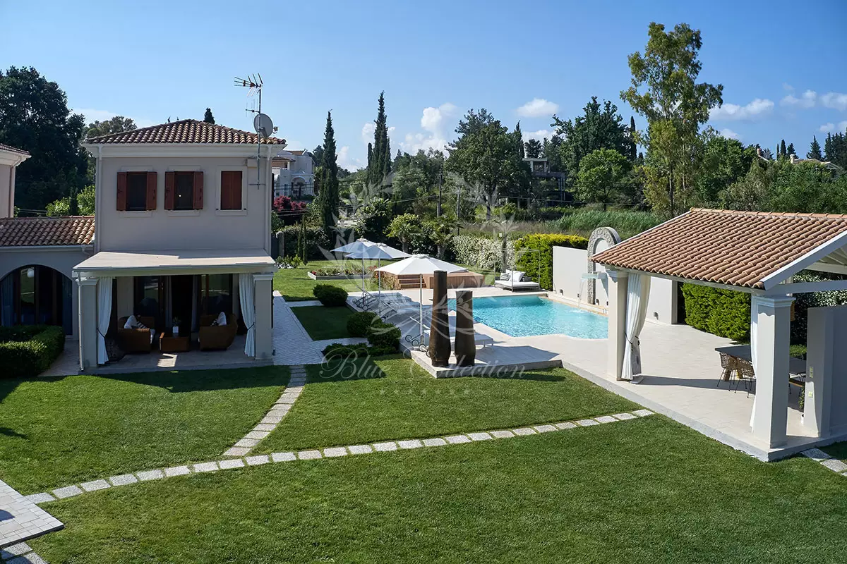 Elegant Villa for Rent in Corfu – Dassia | Private Swimming Pool & Jacuzzi | CRF-14