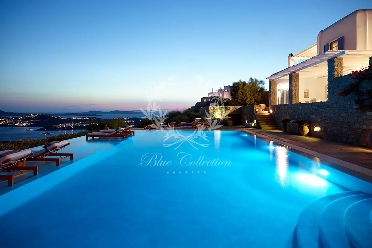 Luxury Villa for Rent in Mykonos – Greece | Agios Lazaros | Private Infinity Pool | Sea & Sunset View | Sleeps 10 | 5 Bedrooms | 5 Bathrooms | REF: 180412496 | CODE: AL-6