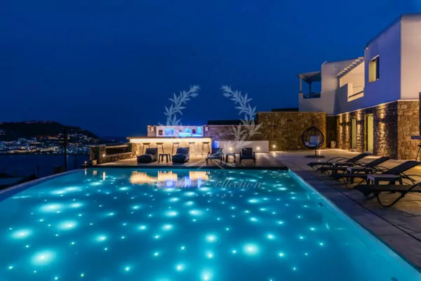 Luxury Villa for Rent in Mykonos – Greece | Kanalia | Private Infinity Pool | Sea & Mykonos View | Sleeps 16 | 8 Bedrooms | 9 Bathrooms | REF: 180412495 | CODE: GLD-9