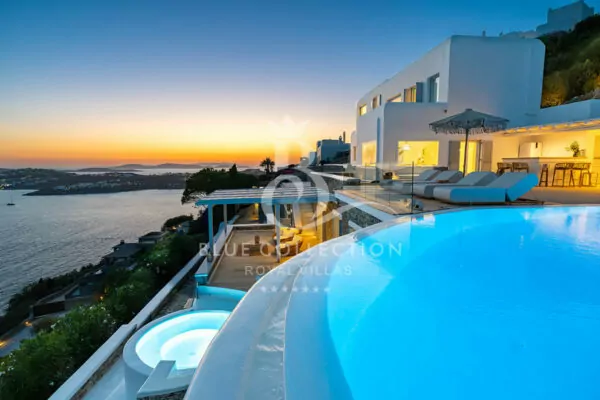Mykonos Luxury Villa for Rent | Agios Lazaros | Private Infinity Pool | Sea views 