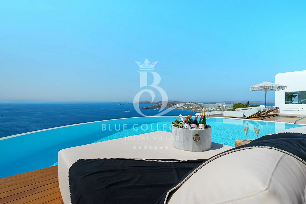 Exclusive Villa for Sale in Mykonos – Greece | Ag. Lazaros | Private Infinity Pool | Sea & Sunset views | Sleeps 15 | 7+1 Bedrooms | 8 Bathrooms | REF: 180412372 | CODE: ALN-2