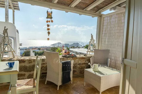 Private Villa for Rent in Mykonos – Greece | Kalafatis | Sea & Sunrise View | Sleeps 4 | 2 Bedrooms | 2 Bathrooms | REF: 180412483 | CODE: KLF-2