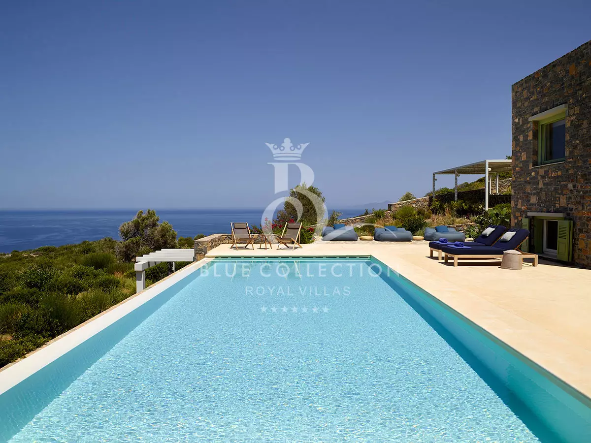 Private Villa for Rent in Crete – Elounda | Private Heated Infinity Pool | Sea View | CRV-1