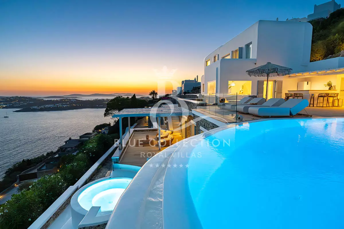 Luxury Villa for Rent in Mykonos - Agios Lazaros | Private Infinity Pool | Sea View | ALN-2
