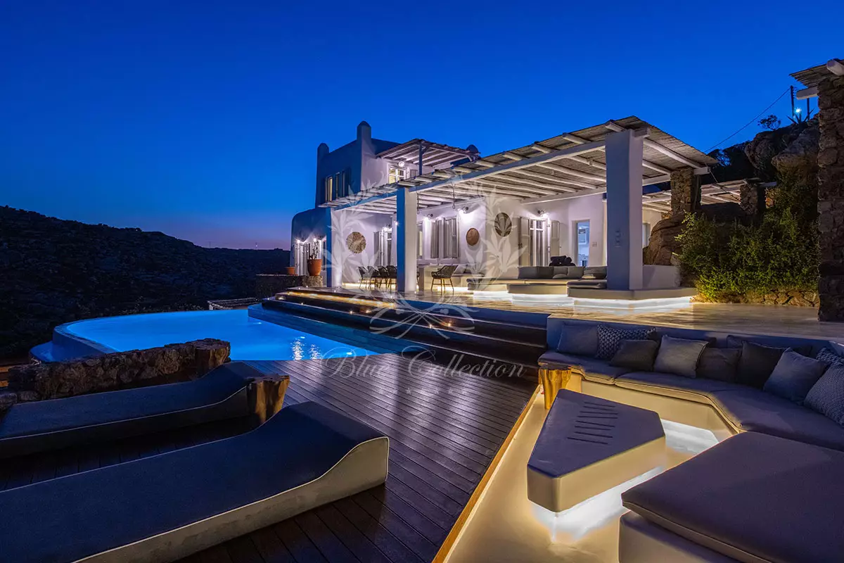 Ultimate Private Villa for Rent in Mykonos - Agrari | Private Infinity Pool | Sea & Sunrise View | ART-1