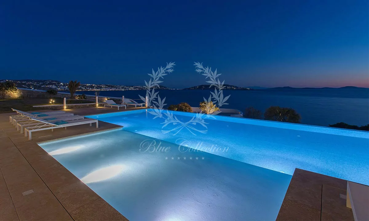 Luxury Villa for Rent in Mykonos – Greece | Agios Stefanos | Private Infinity Pool | Sea, Sunset & Mykonos Town View | Sleeps 14 | 7 Bedrooms | 5 Bathrooms | REF: 180412500 | CODE: BLD