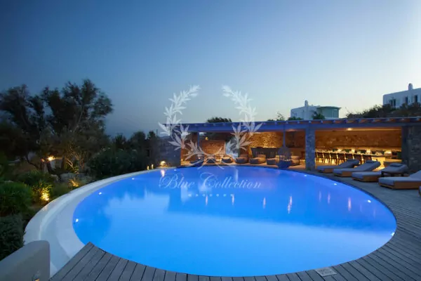 Presidential Villa for Rent in Mykonos – Greece | Kalafatis | Private Infinity Pools | Sea & Sunrise View | Sleeps 36 | 18 Bedrooms | 18 Bathrooms | REF: 180412492 | CODE: KLF-6