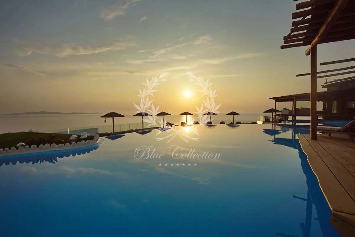 Royal Seafront Villa for Rent in Mykonos - Choulakia | Private Heated Infinity Pool | Breathtaking Sea & Sunset Views | A-1
