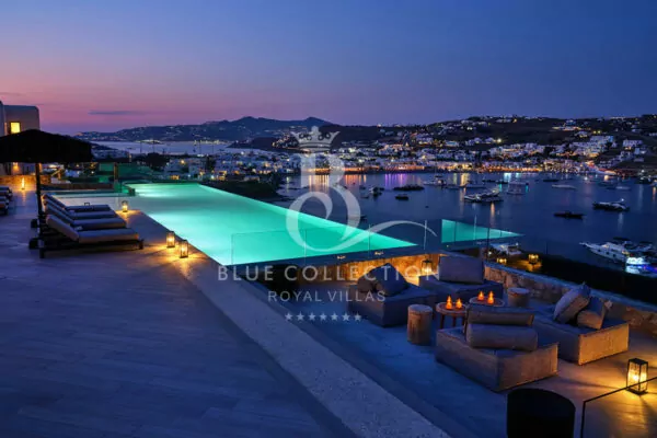 Luxury Seafront Villa for Rent in Mykonos – Greece | Aleomandra | Private Infinity Pool | Sea & Sunrise View | Sleeps 22 | 11 Bedrooms | 11 Bathrooms | REF: 180412528 | CODE: AMA-1