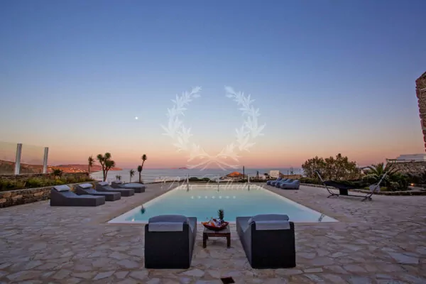 Private Villa for Rent in Mykonos – Greece | Kalafatis | Private Infinity Pool | Amazing Sea View | Sleeps 10 | 5 Bedrooms | 4 Bathrooms | REF: 180412521 | CODE: KLV-6