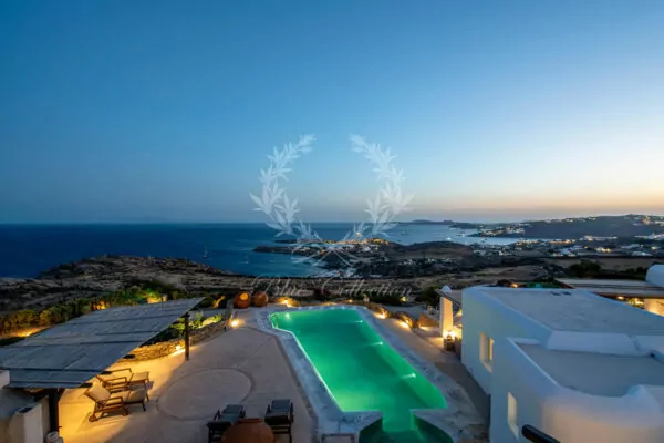 Private Villa for Rent in Mykonos – Greece | Pirgi | Private Infinity Pool | Sea, Sunrise & Sunset Views | Sleeps 14 | 7 Bedrooms | 6 Bathrooms | REF: 180412522 | CODE: PRG-2