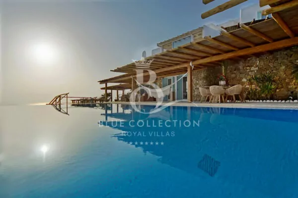 Presidential Villa for Rent in Mykonos-Greece | Fanari | 2 x Private Infinity Pools & Jacuzzi | Sea & Sunset Views 
