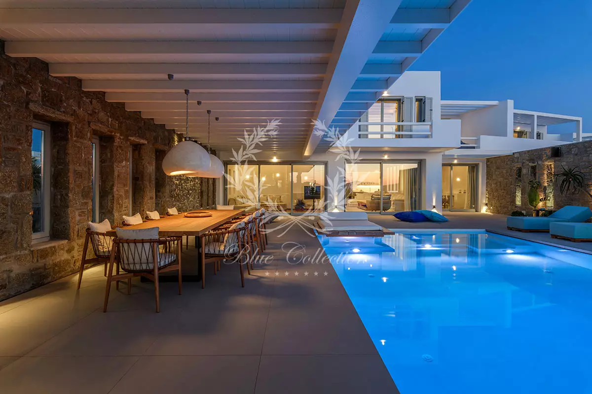 Private Villa for Rent in Mykonos Town | Private Pool & Jacuzzi | Sea & Sunset View | MTS-3
