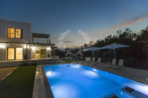 Private Villa for Rent in Corfu – Greece | Halikounas | Private Infinity Pool | Mountain & Sunset Views | Sleeps 4 | 2 Bedrooms | 3 Bathrooms | REF: 180412544 | CODE: CRF-17