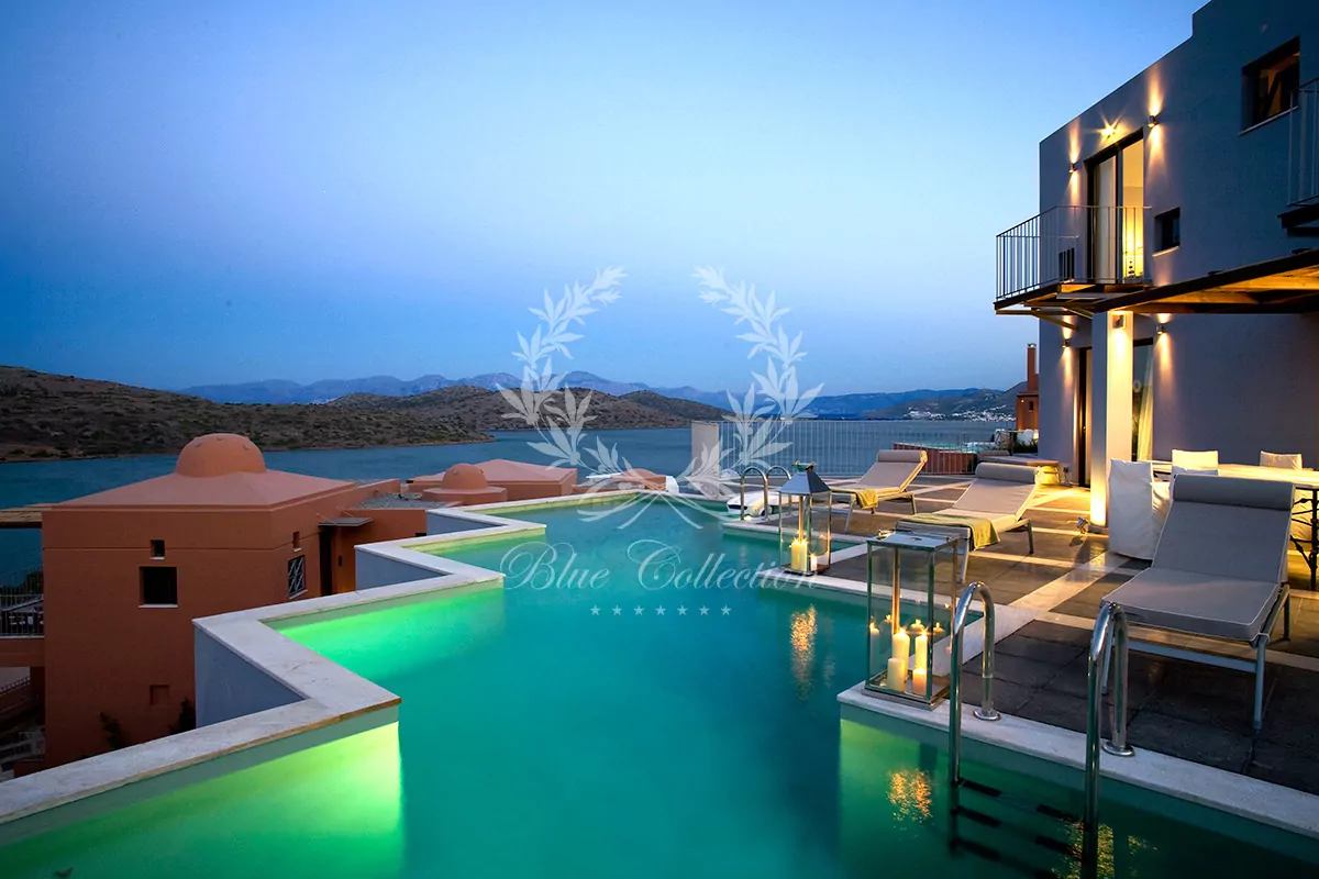 Private Villa for Rent in Crete – Greece | Elounda | Private Heated Infinity Pool | Sea & Sunrise View 