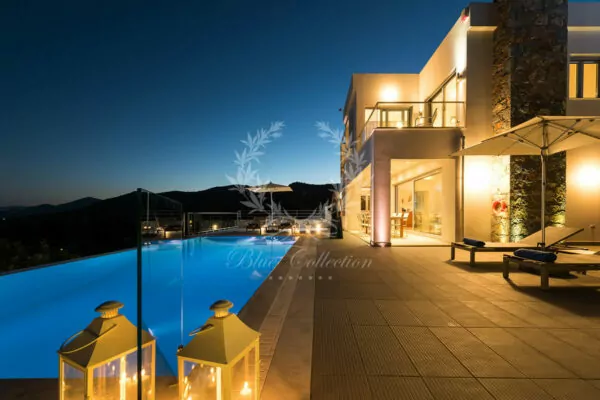 Private Villa for Rent in Crete – Greece | Elounda | Private Infinity Pool | Sea & Sunrise View | Sleeps 6 | 3 Bedrooms | 2 Bathrooms | REF: 180412548 | CODE: ELV-1