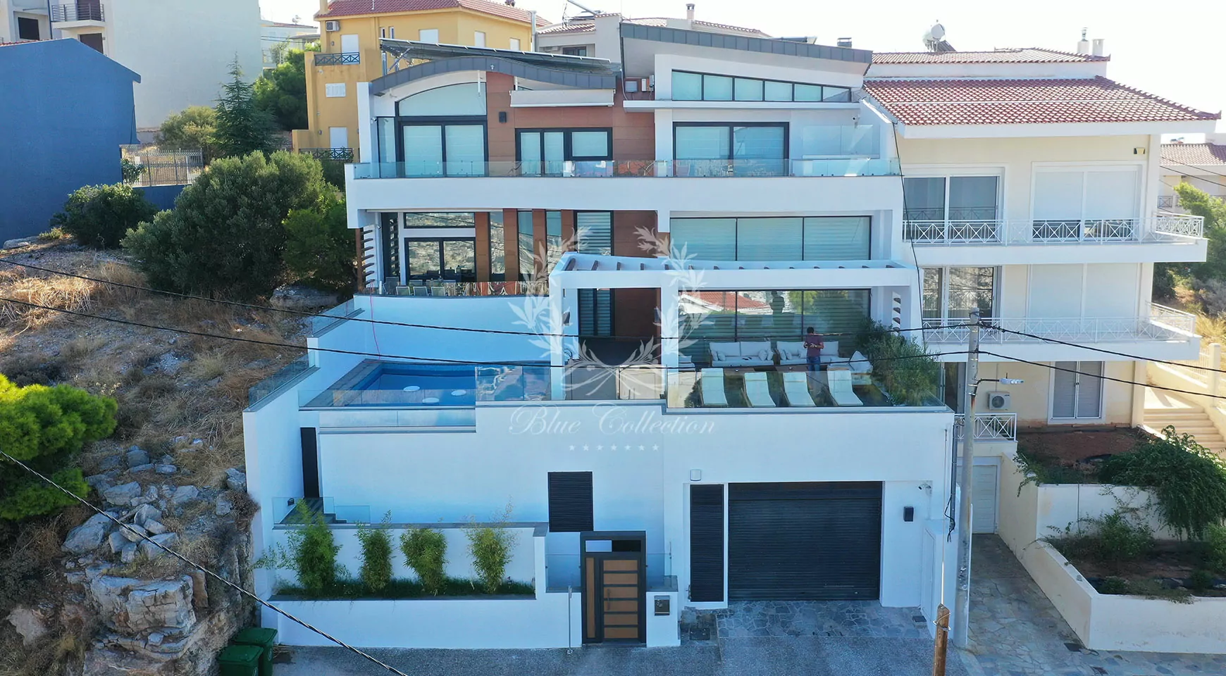 Luxury Villa for Sale in Athens – Greece | Voula | Private Pool | Panoramic Sea View | 3 Bedrooms | 3 Bathrooms | REF: 180412607 | CODE: AED-1