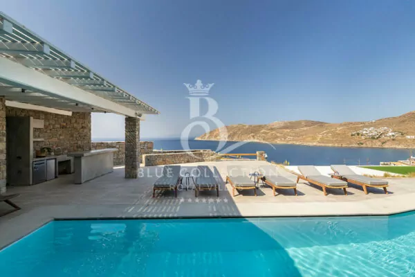 Luxury Villa for Rent in Mykonos – Greece | Kalo Livadi | REF: 180412594 | CODE: KLV-7 | Private Infinity Pool | Sea & Sunset View | Sleeps 20 | 10 Bedrooms | 10 Bathrooms