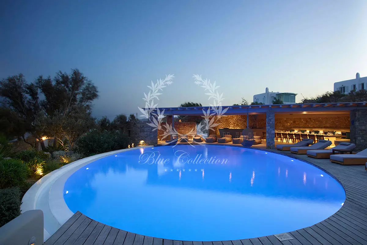 Presidential Villa for Rent in Mykonos – Kalafatis | Private Infinity Pools | Sea & Sunrise View | KLF-6