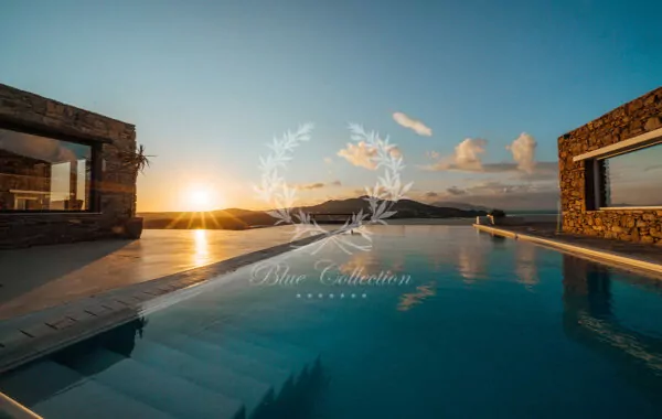 Private Luxury Villa for Rent in Mykonos – Greece | Ftelia | Private Infinity Heated Pool | Sea & Sunset Views | Sleeps 16 | 8 Bedrooms | 8 Bathrooms | REF: 180412626 | CODE: FTL-16